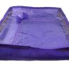 Non Woven Top Transparent Saree Cover 2 inch Height Purple