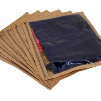 Non Woven Single Saree Cover Beige Pack of 12 pc