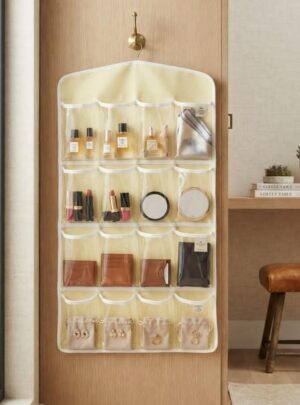 Addyz 16 Pocket Hanging Organizer -Cream (Code: H005)