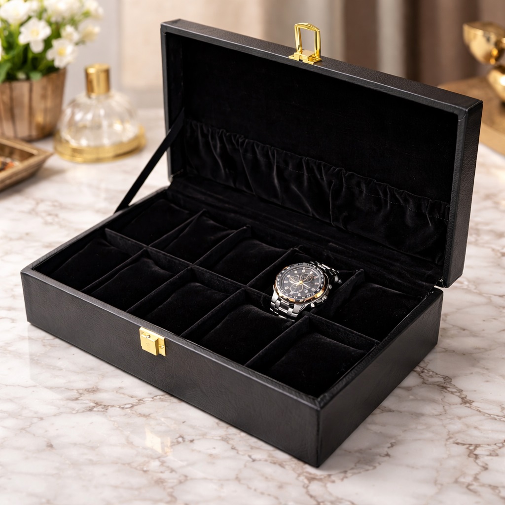 Premium 10 Grids Watch Box ( Code: W010 ) - Image 2