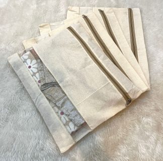 ADDYZ Eco Friendly Cotton Saree Cover with Window Pack Of 10 Pieces - Envelop Style - keeps 1 unit  (Code:S041)