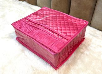 ADDYZ Premium Multi Jewellery Organizer - Royale Ultra Pink - (J050)