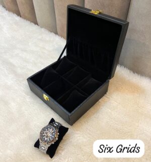 Premium 6 Grids Watch Box ( Code: W006 )