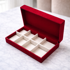 Premium finish Earring Box - for 8 pair (Code: J005)
