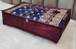 Satin ghaghra Lehenga Cover -Meroon (Code: G012)