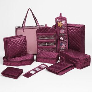 Addyz 11 pcs Dulhan Marriage Set -Purple (Code: G020)