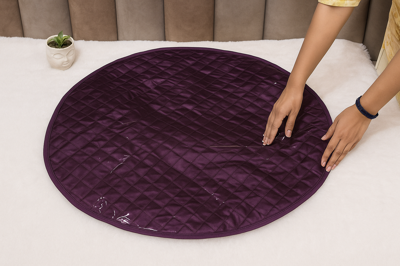 ADDYZ Satin Bedmat (Code : T039)